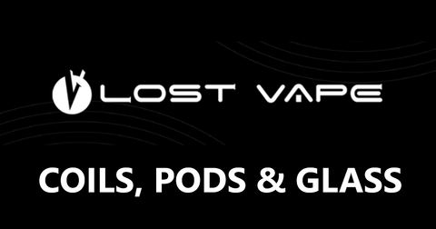Lost Vape Coils, Pods and Glass