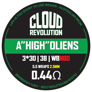 Cloud Revolution - A"High"OLiens Handmade Coils