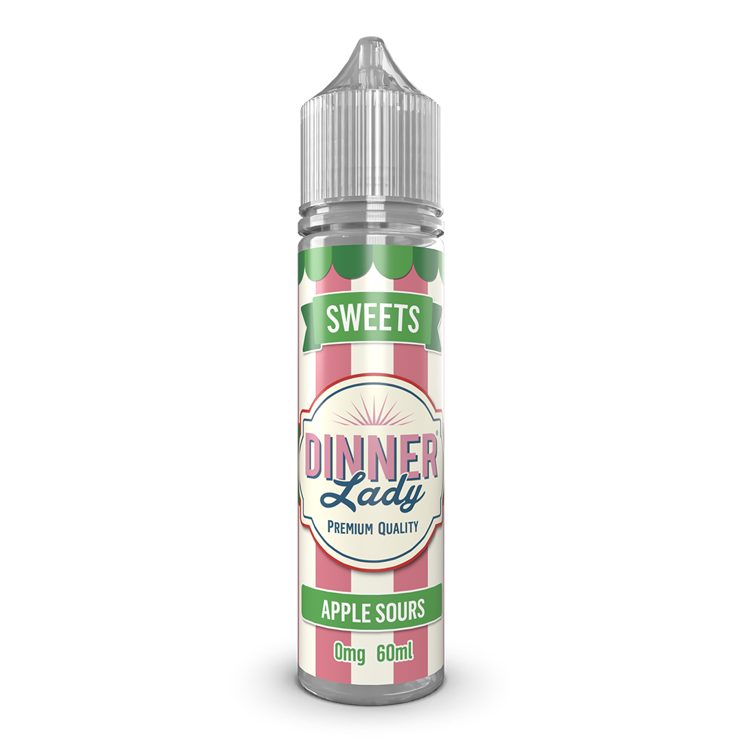 Dinner Lady Sweets Apple Sours Uk Juice Vapoureyes