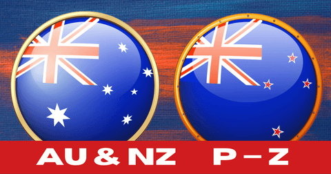 AU & NZ (P — Z)