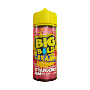 Big Bold Creamy - Strawberry Jam with Clotted Cream