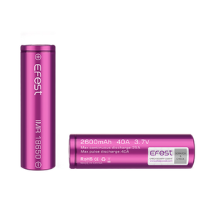 Efest 40A 18650 Battery Twin Pack