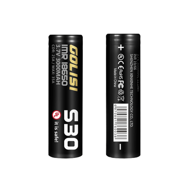 Golisi S30 18650 Battery Twin Pack