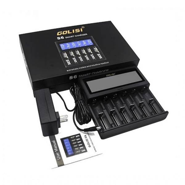 Golisi S6 Six Bay Battery Charger