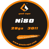 Geekvape Nichrome Ni80 Round Wire Reel
